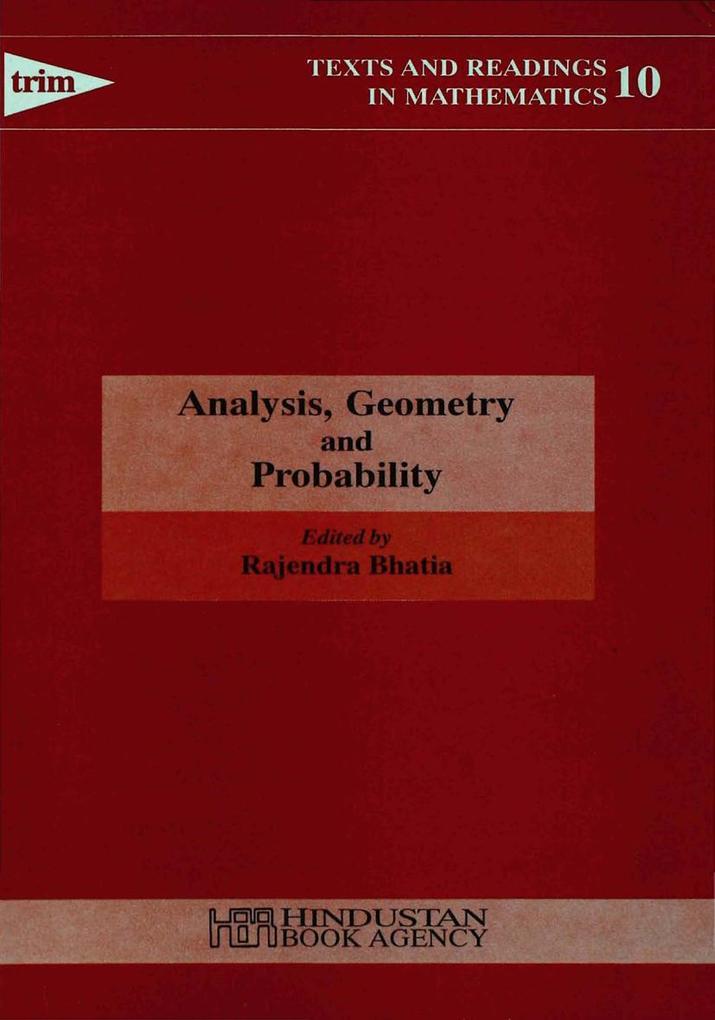 Analysis, Geometry and Probability