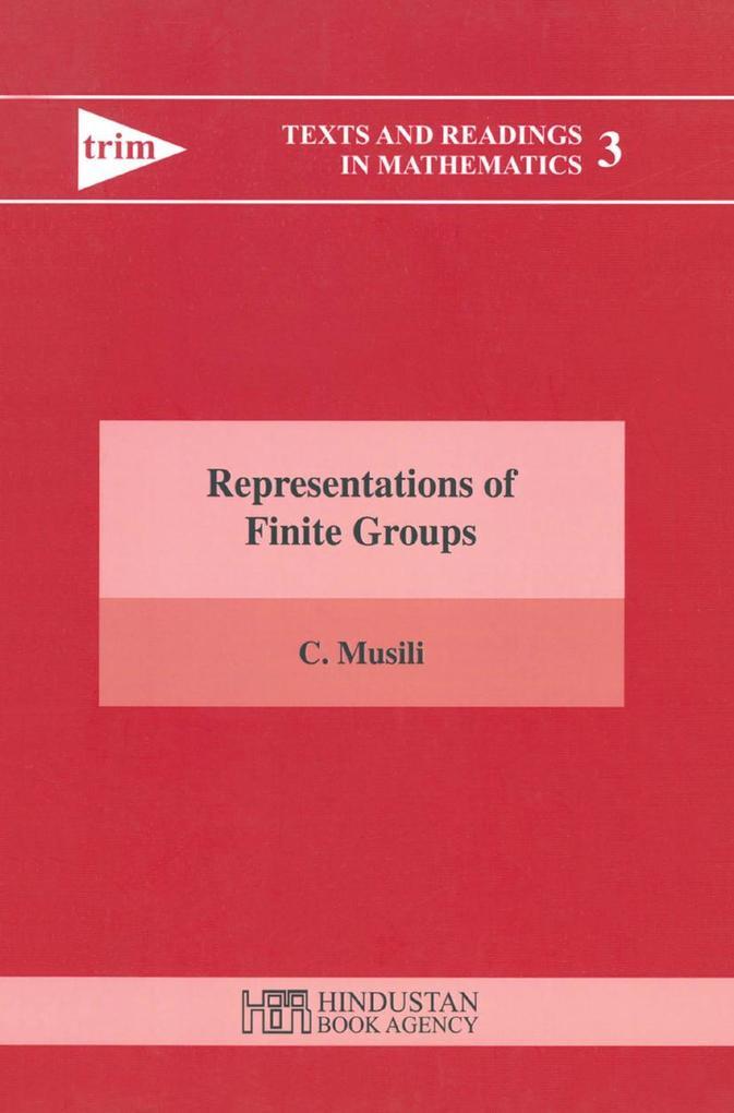 Representations of Finite Groups