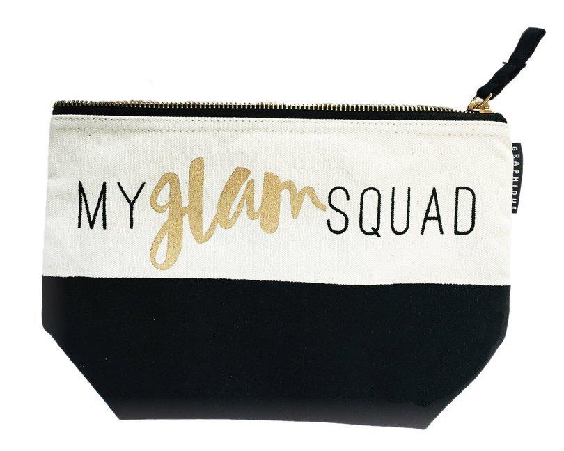 Zip Pouch-Big: My Glam Squad - Großer modischer Reißverschlussbeutel