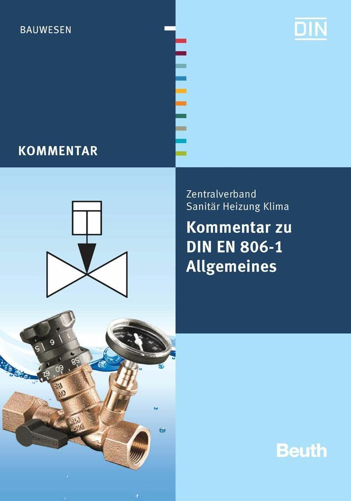 Kommentar zu DIN EN 806-1