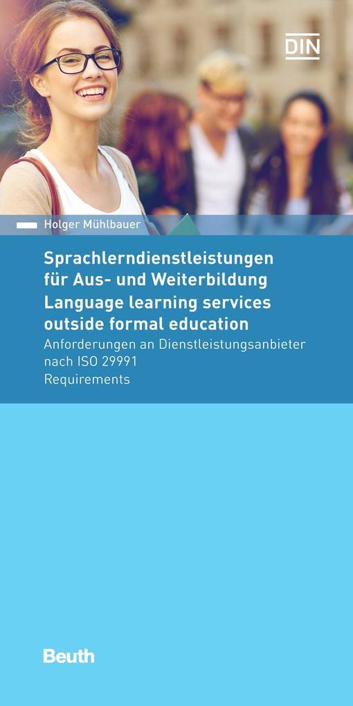 Sprachlerndienstleistungen für Aus- und Weiterbildung