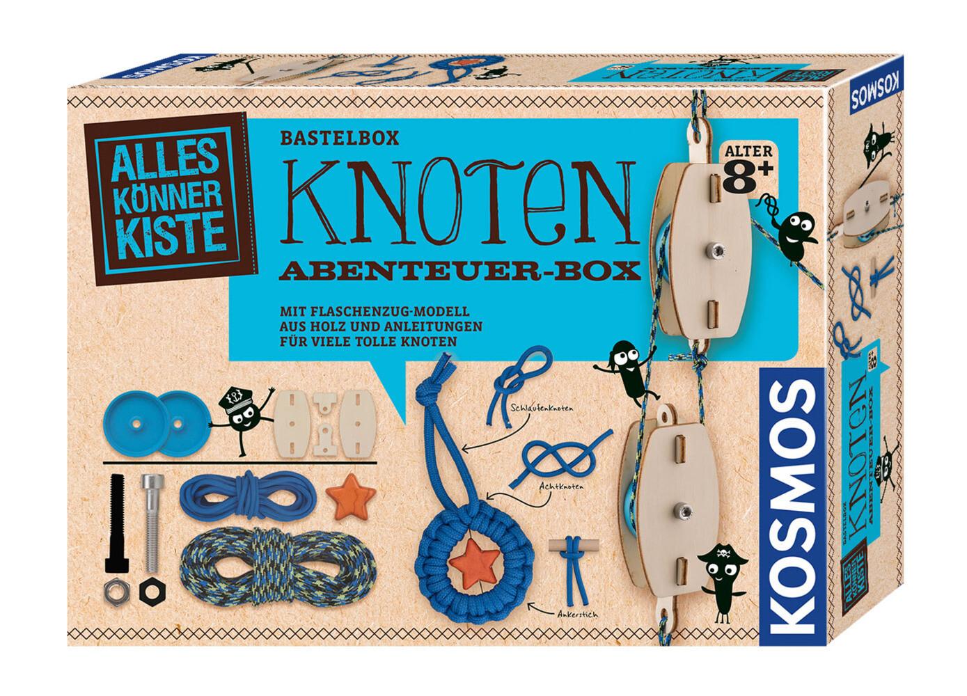KOSMOS - AllesKönnerKiste - Knoten-Abenteuerbox
