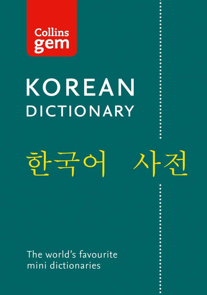 Collins Korean Gem Dictionary