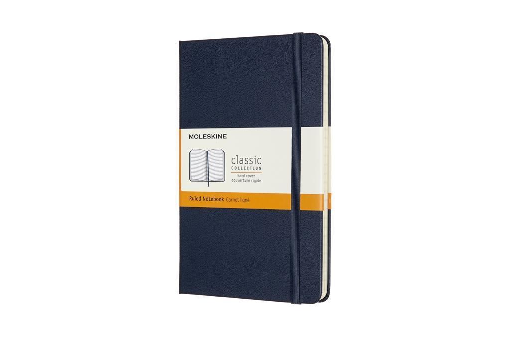 Moleskine Notizbuch Medium, Liniert, Saphir