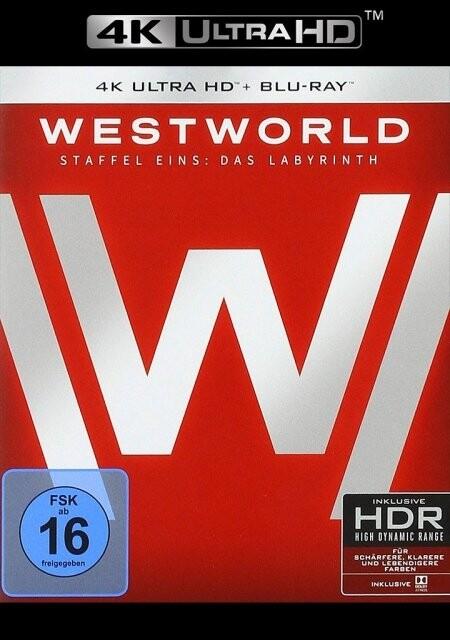 Westworld 4K. Staffel.1, 3 UHD-Blu-rays + 3 Blu-rays