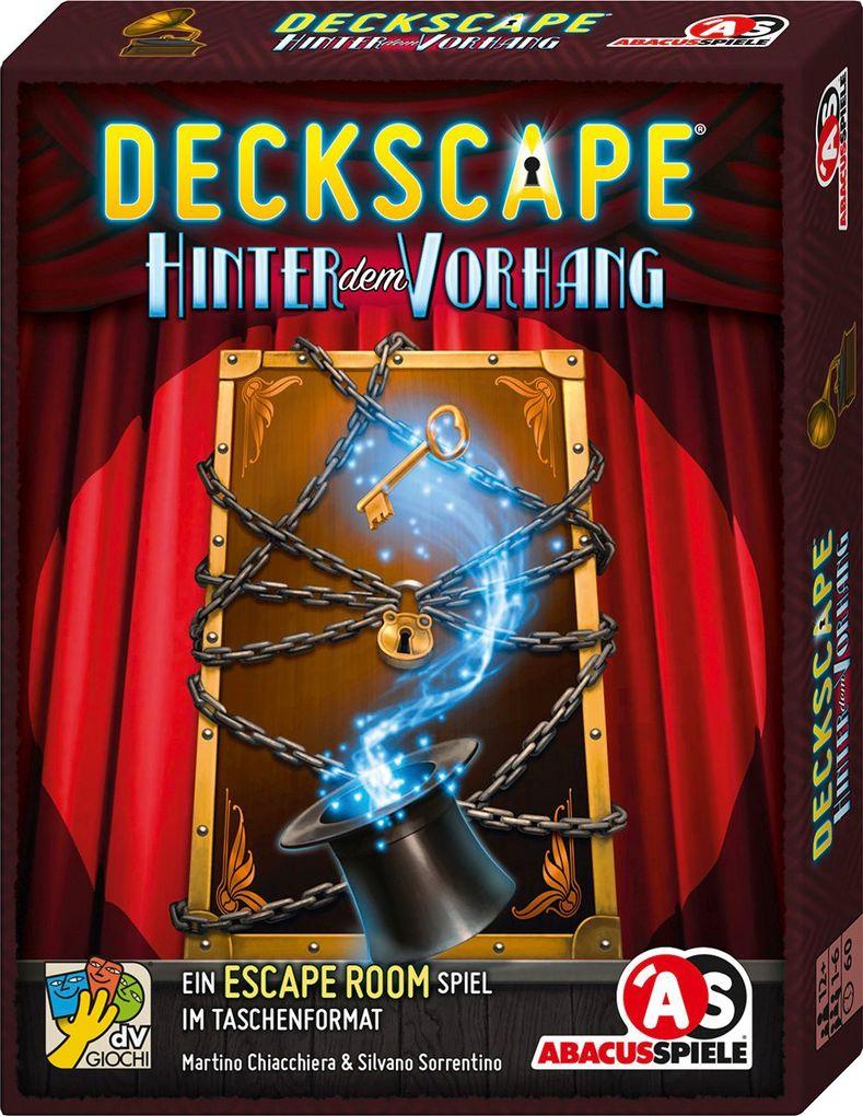 ABACUSSPIELE - Deckscape - Hinter dem Vorhang