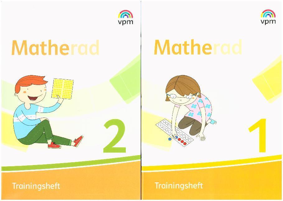 Matherad 1/2. Trainingsheft (Paket) Klasse 1/2