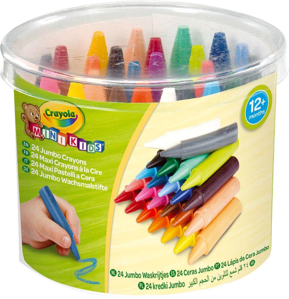 Crayola - 24 Mini kids Jumbo Crayola Crayons