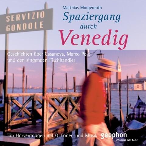 Spaziergang durch Venedig, 1 Audio-CD