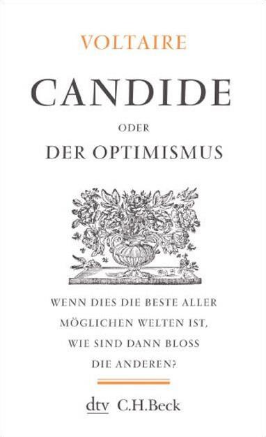 Candide oder Der Optimismus