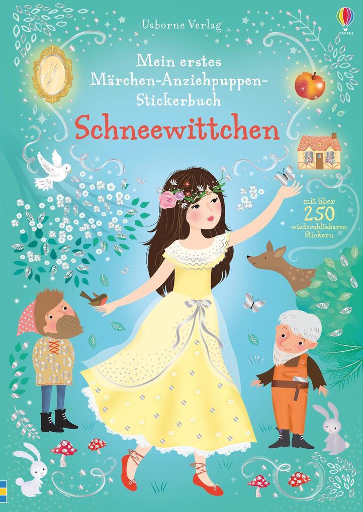 Mein erstes Märchen-Anziehpuppen-Stickerbuch: Schneewittchen