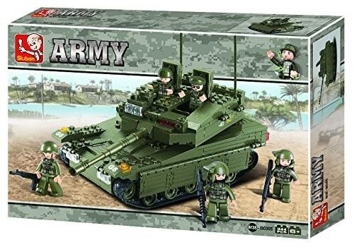 Sluban ARMY M38-B0305 - Panzer III, 355 Bauteile