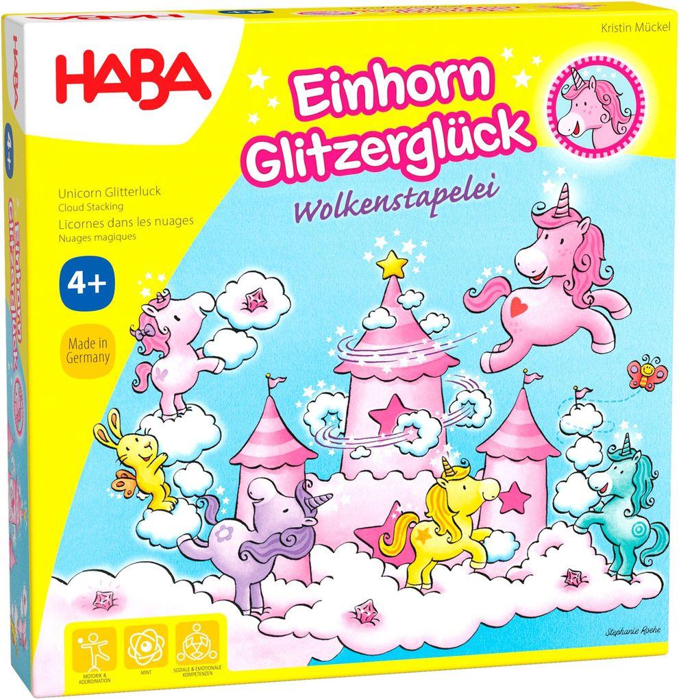 Einhorn Glitzerglück - Wolkenstapelei