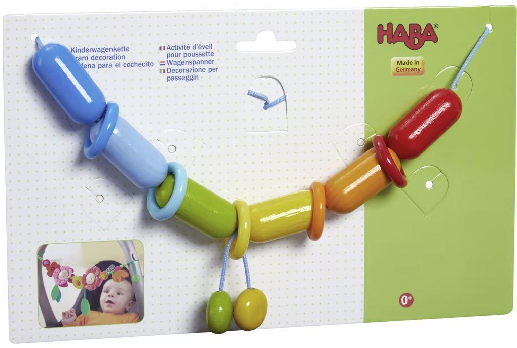 HABA - Kinderwagenkette Farbenfroh