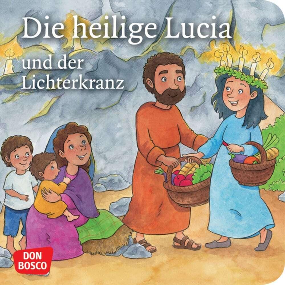 Die heilige Lucia und der Lichterkranz