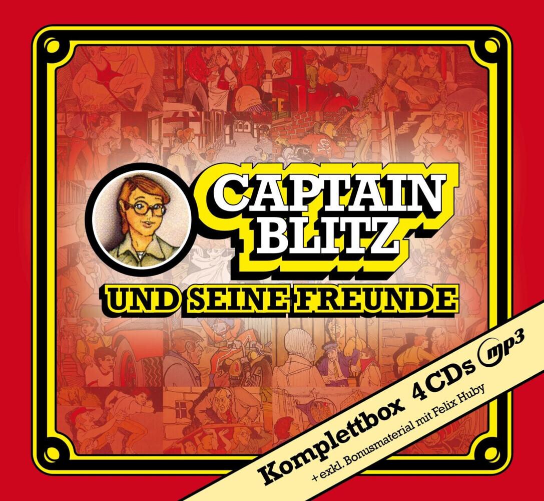 Captain Blitz und seine Freunde - Komplettbox, 1 Audio-CD