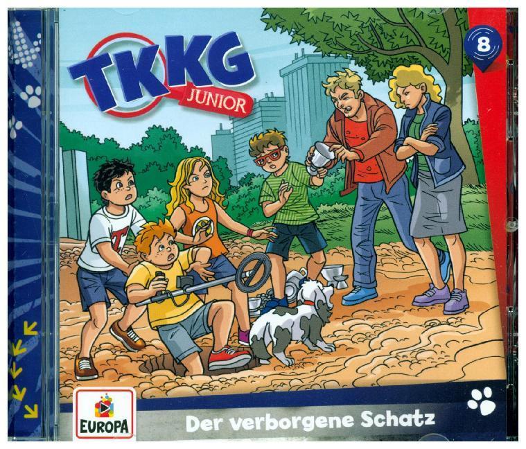 TKKG Junior 08 Der verborgene Schatz