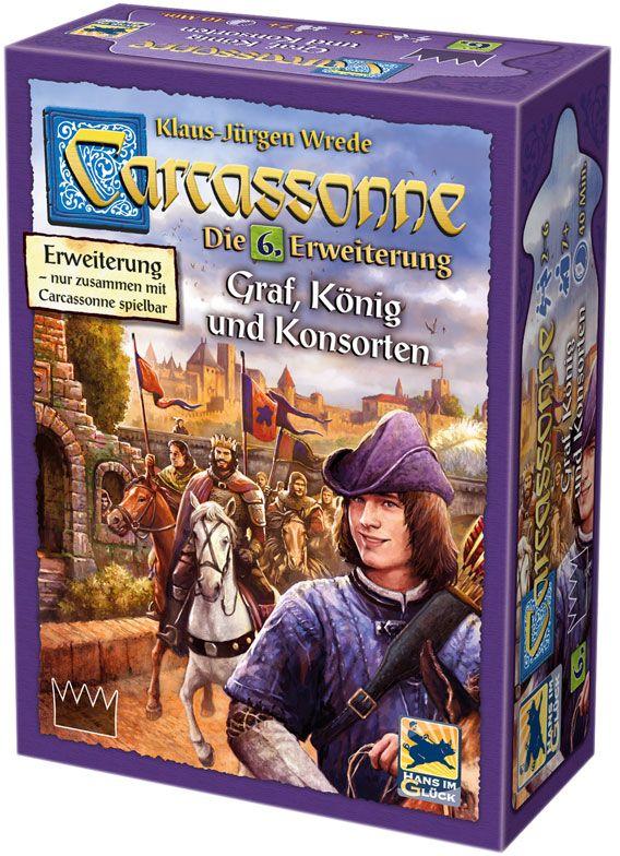 Hans im Glück - Carcassonne - Graf, König und Konsorten, 6. Erweiterung