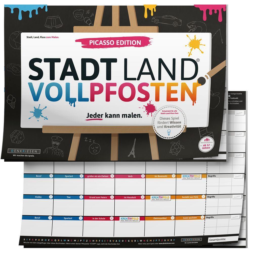 DENKRIESEN - STADT LAND VOLLPFOSTEN® - PICASSO EDITION - "MAL WAS NEUES."