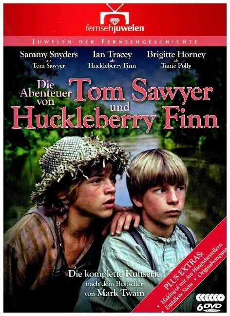 Die Abenteuer von Tom Sawyer und Huckleberry Finn - Die komplette Serie. 4 DVDs