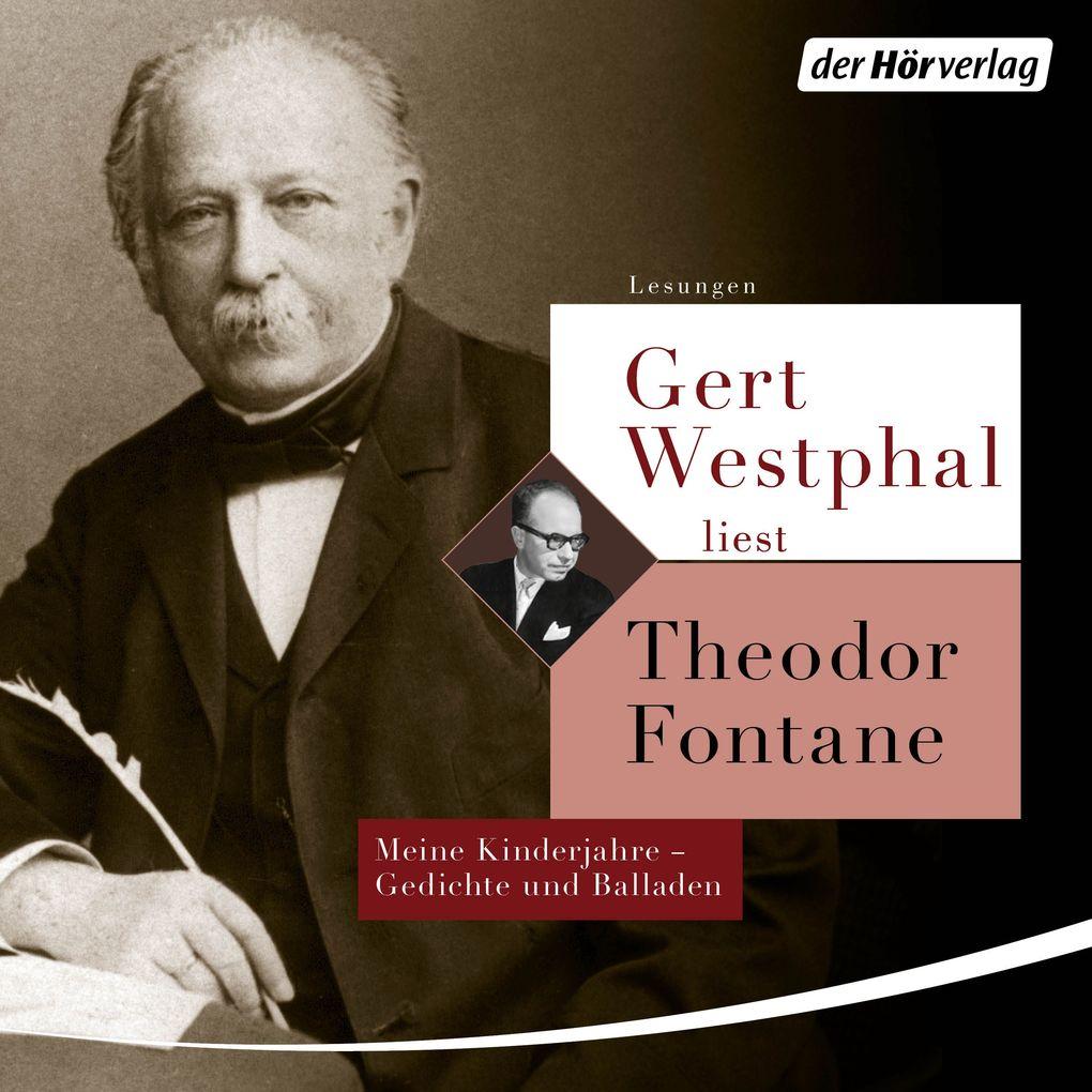 Gert Westphal liest: Theodor Fontane