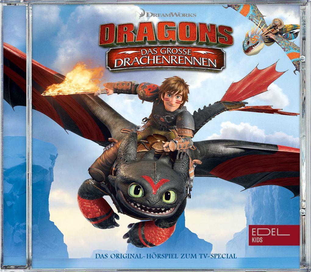 Dragons - Das große Drachenrennen, 1 Audio-CD