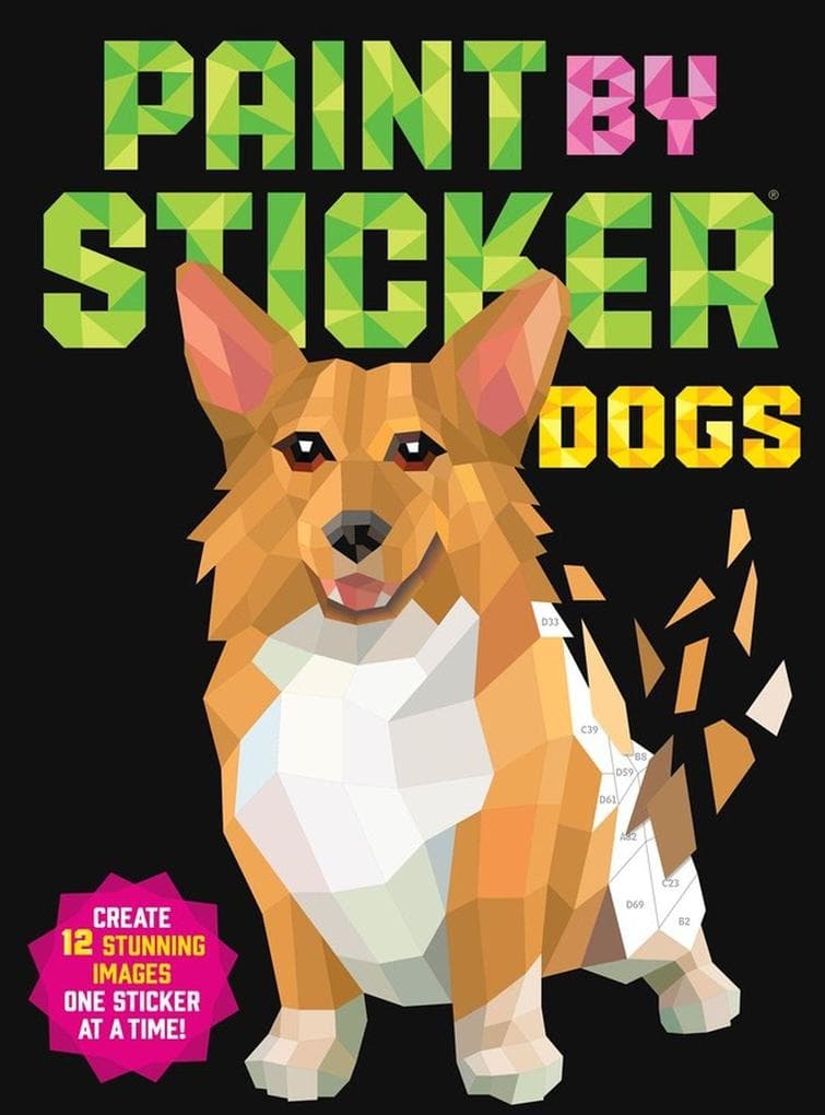 Paint by Sticker: Dogs