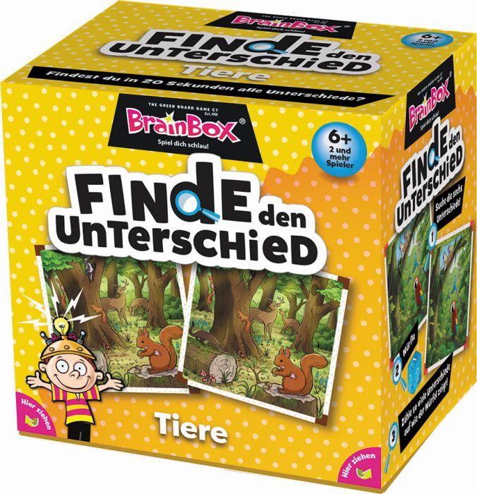 Green Board - BrainBox - Finde den Unterschied Tiere