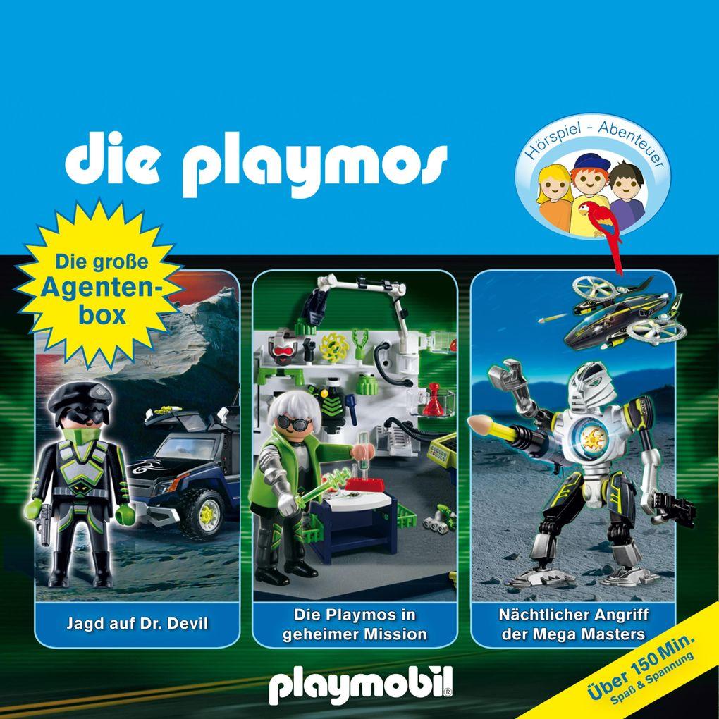 Die Playmos - Das Original Playmobil Hörspiel, Die große Agenten-Box, Folgen 19, 23, 31