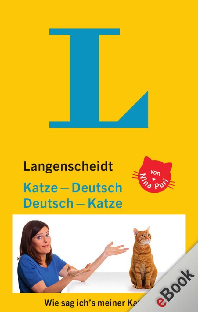 Langenscheidt Katze-Deutsch/Deutsch-Katze