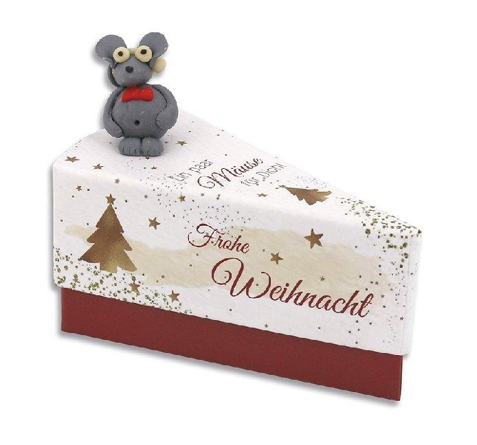 Tortenstück Weihnachten Mäuse für Dich