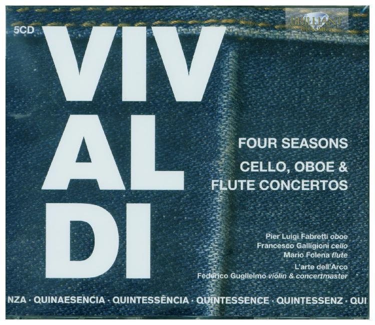 Vivaldi:Four Seasons,Cello,Oboe & Flute Concertos