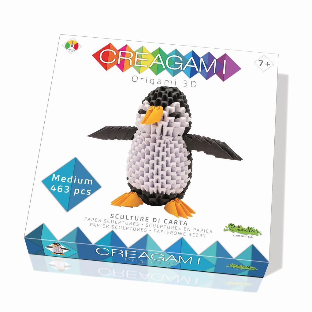 Creagami - Origami 3D Pinguin, 463 Teile