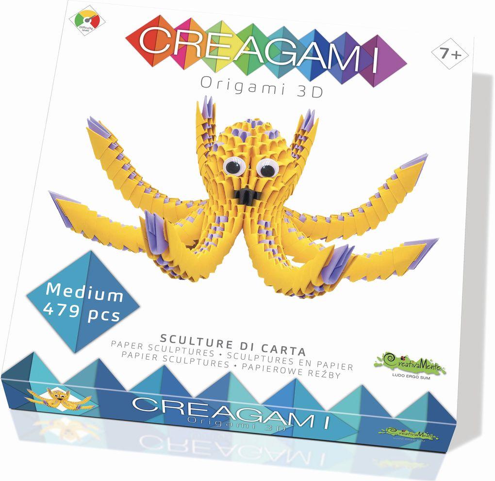 Creagami - Origami 3D Oktopus, 479 Teile