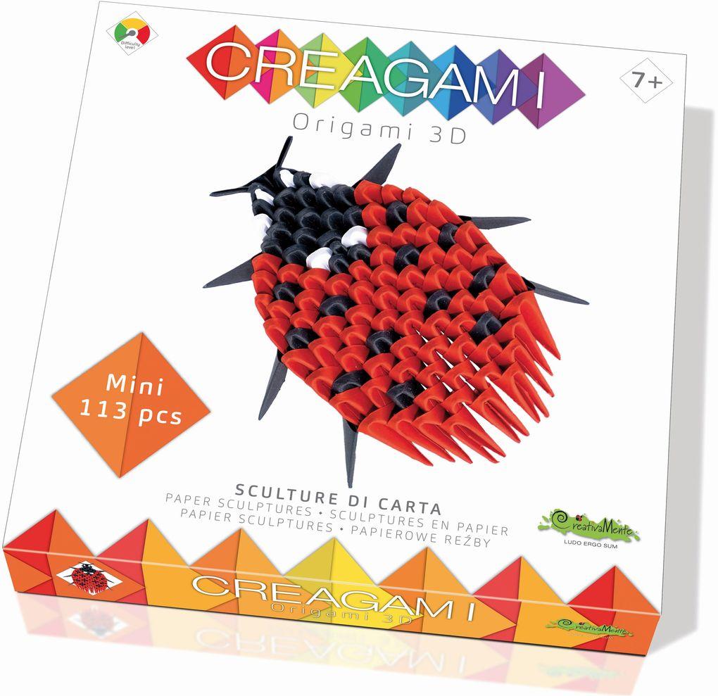 Creagami - Origami 3D Marienkäfer, 113 Teile