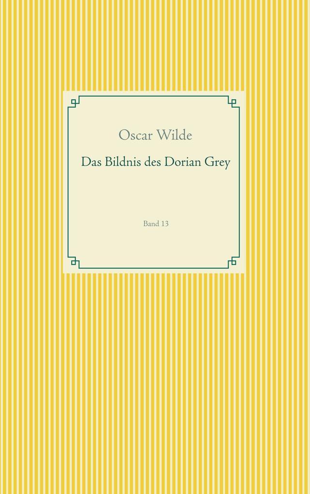 Das Bildnis des Dorian Grey