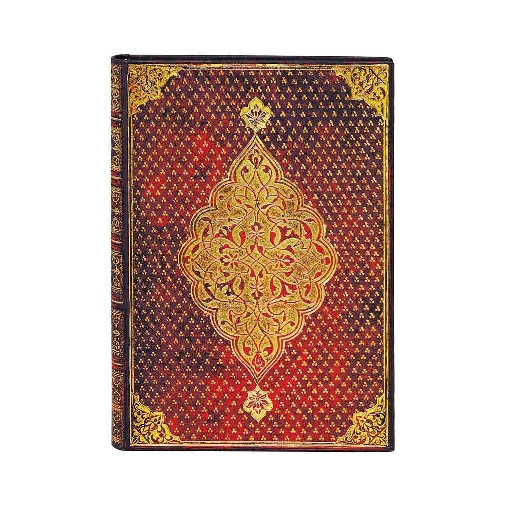 Paperblanks Notizbuch - Goldenes Kleeblatt, Midi, Liniert, Hardcover