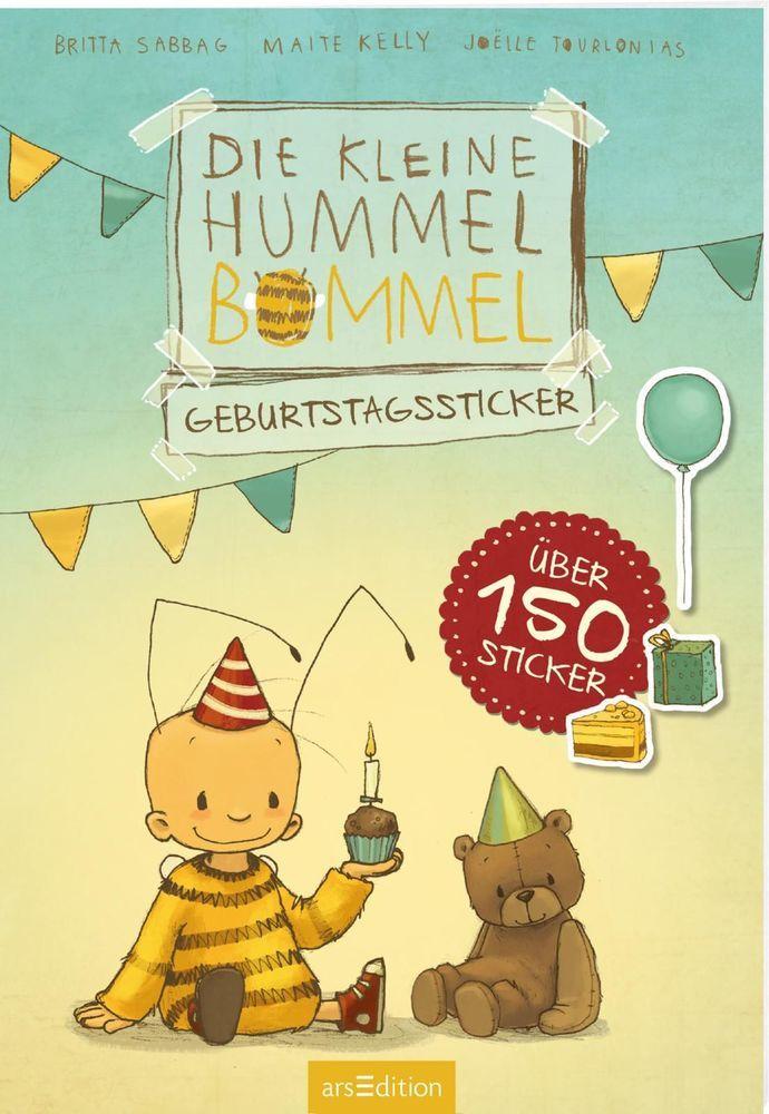 Die kleine Hummel Bommel Geburtstagssticker