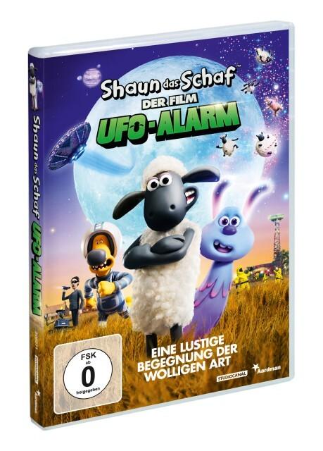 Shaun das Schaf - Der Film: UFO-Alarm, 1 DVD