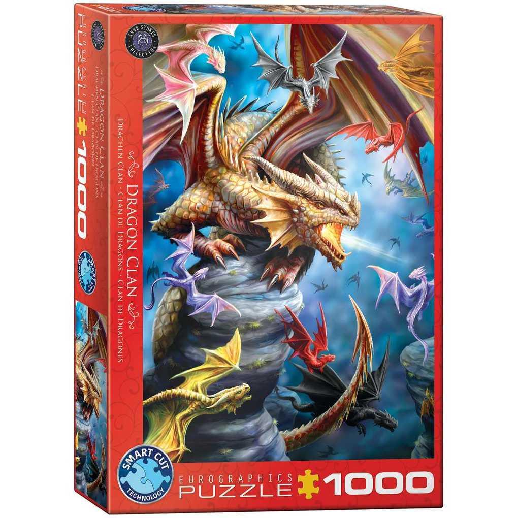 Eurographics 6000-5475 - Drachen Clan von Ann Stokes , Puzzle, 1.000 Teile