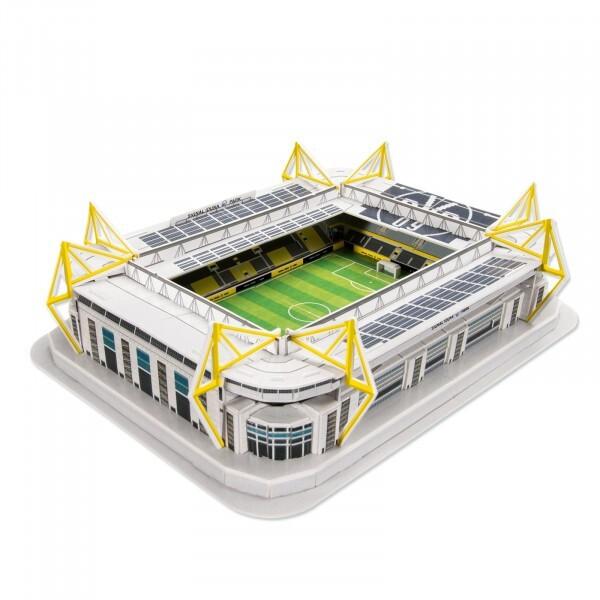 BVB 15332000 - BVB-3D-Stadionpuzzle, SIGNAL-IDUNA-PARK, Borussia Dortmund, 74 Teile