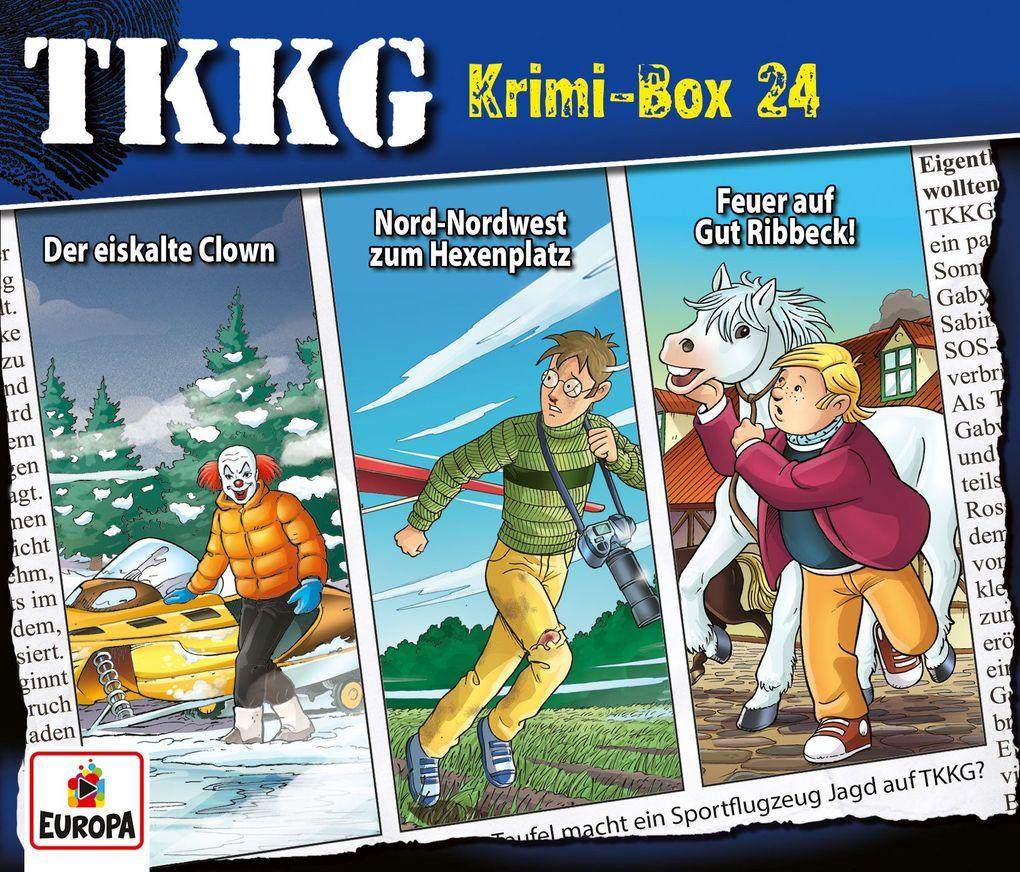TKKG - Krimi-Box 24 (Folgen 190, 191, 192)