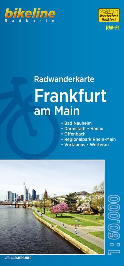 Radwanderkarte Frankfurt am Main 1 : 60 000