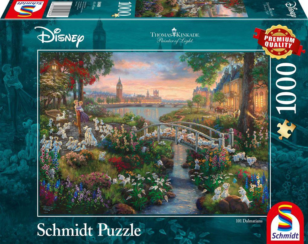 Schmidt Spiele - Disney, 101 Dalmatiner, 1000 Teile