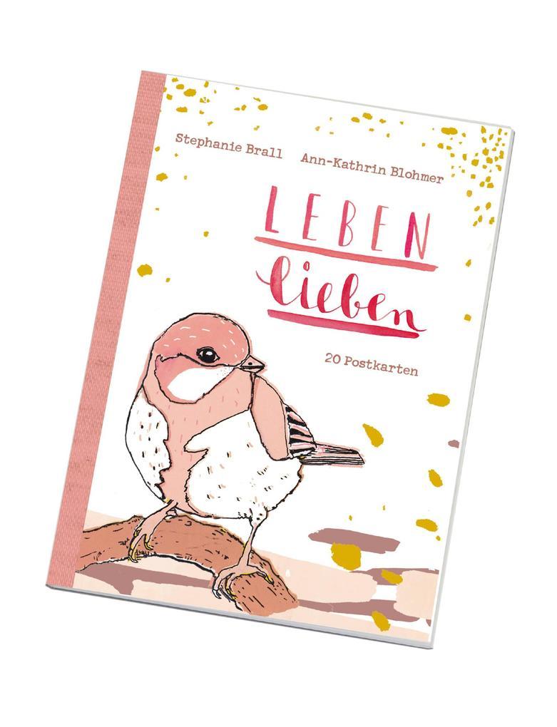 Leben lieben - Postkartenbuch