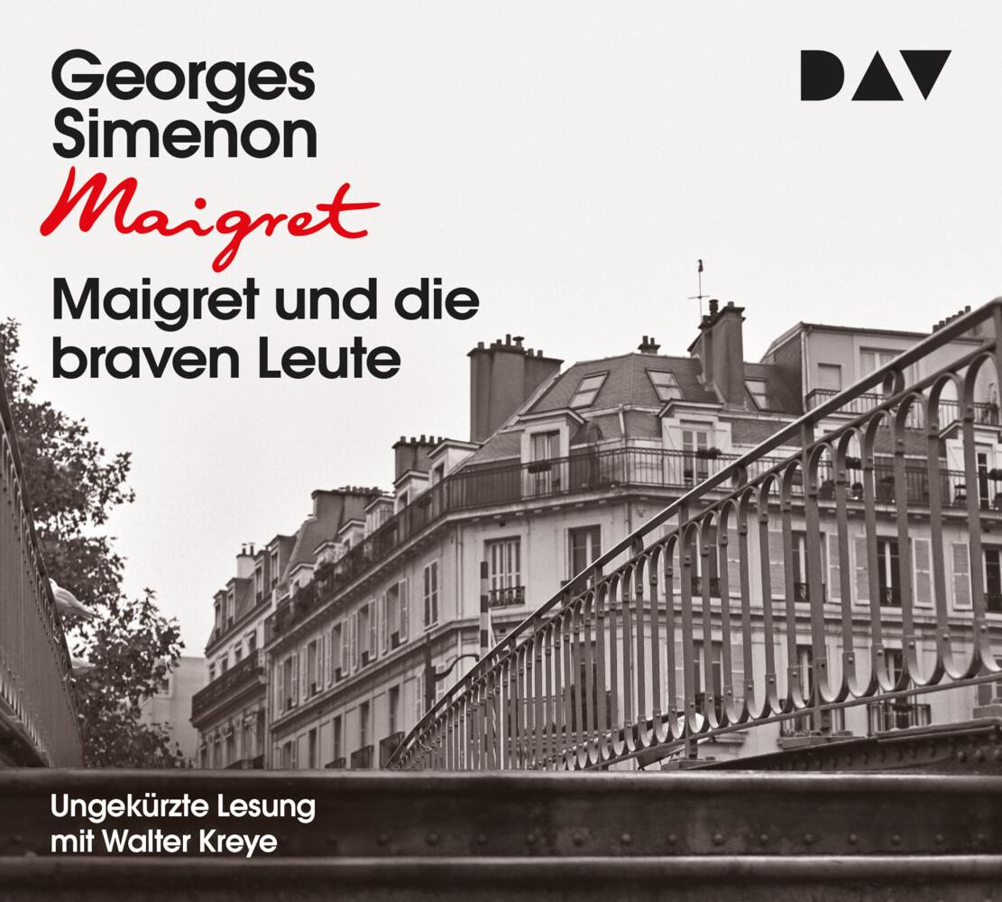 Maigret und die braven Leute, 4 Audio-CD