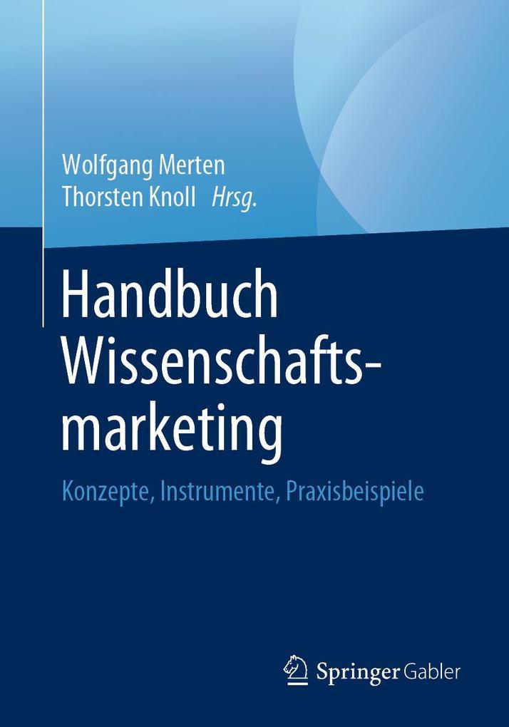 Handbuch Wissenschaftsmarketing