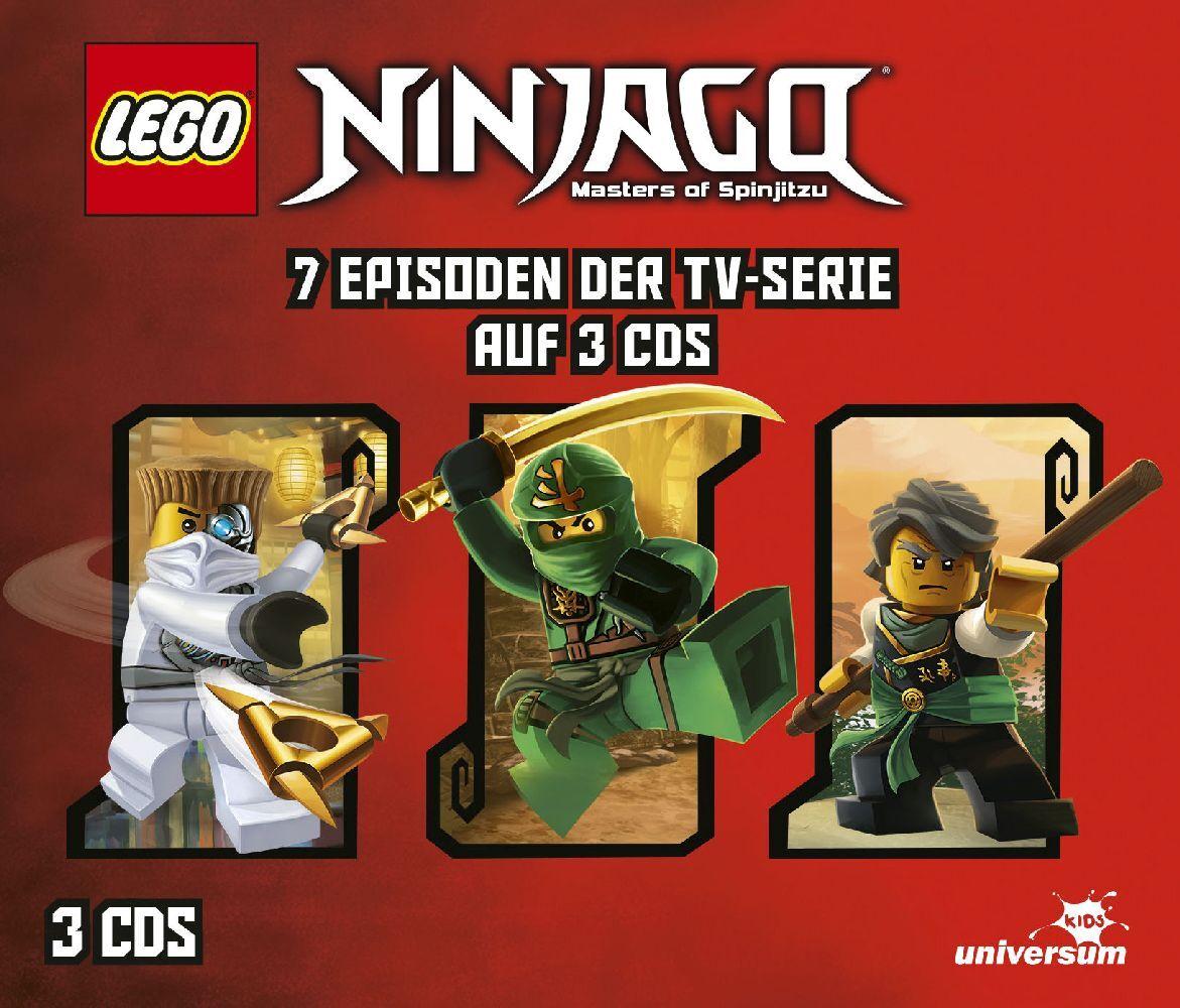 LEGO Ninjago Hörspielbox. Box.5, 3 Audio-CD