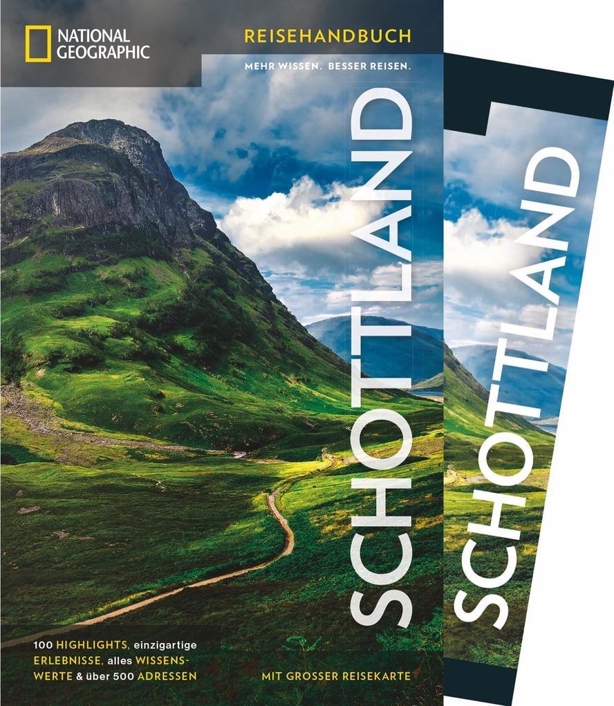 NATIONAL GEOGRAPHIC Reisehandbuch Schottland mit Maxi-Faltkarte