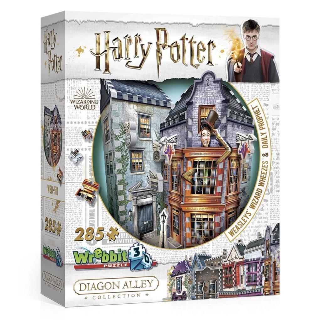 Weasleys zauberhafte Scherze + Tagesprophet - Harry Potter. Puzzle 285 Teile